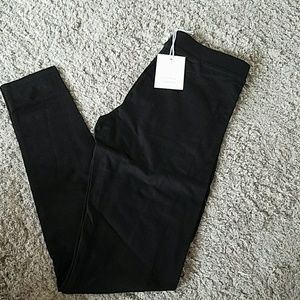 SALE! NWT LC Lauren Conrad Black Leggings, SM Long